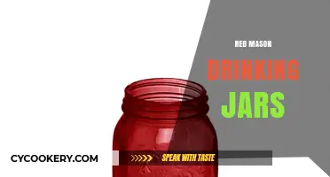 Charming Red Mason Jars: Elevate Your Drinks with Vintage Style