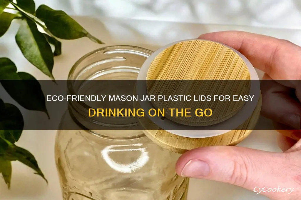regular mouth mason jar plastic drinking lids