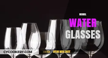 Elegant Reidel Water Glasses: Enhancing Your Dining Experience with Style
