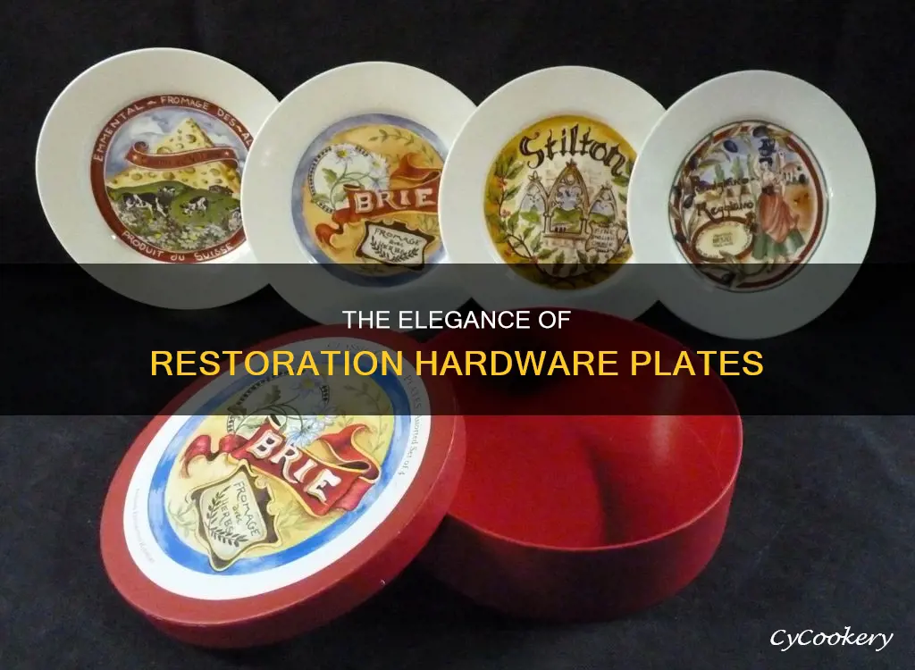 restoration hardware plates