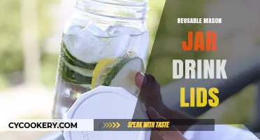Eco-Friendly Sipping: Reusable Mason Jar Drink Lids for Sustainable Living