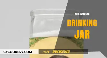 Ron Swanson's Iconic Drinking Jar: A Manly Must-Have for Fans