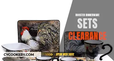 Clearance Cluck: Rooster Dinnerware Sets on Sale