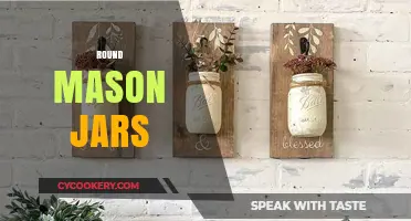 Creative Uses for Round Mason Jars in Home Decor & Storage