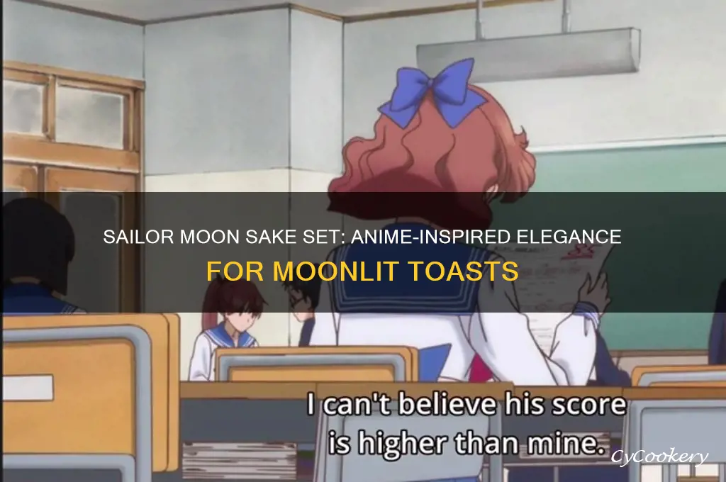 sailor moon sake set