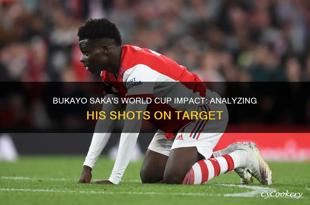 saka shots on target world cup