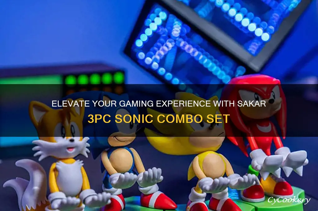 sakar 3pc sonic gaming combo set