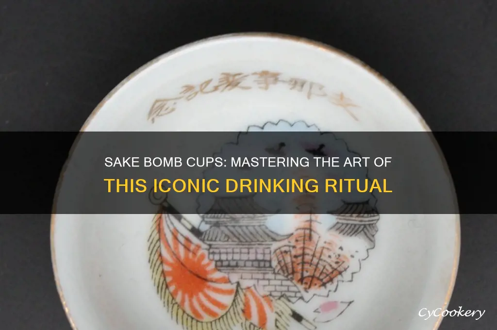sake bomb cups