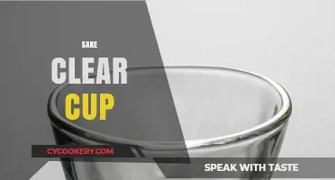 Sake Clear Cup: Elevate Your Drinking Experience with Traditional Elegance