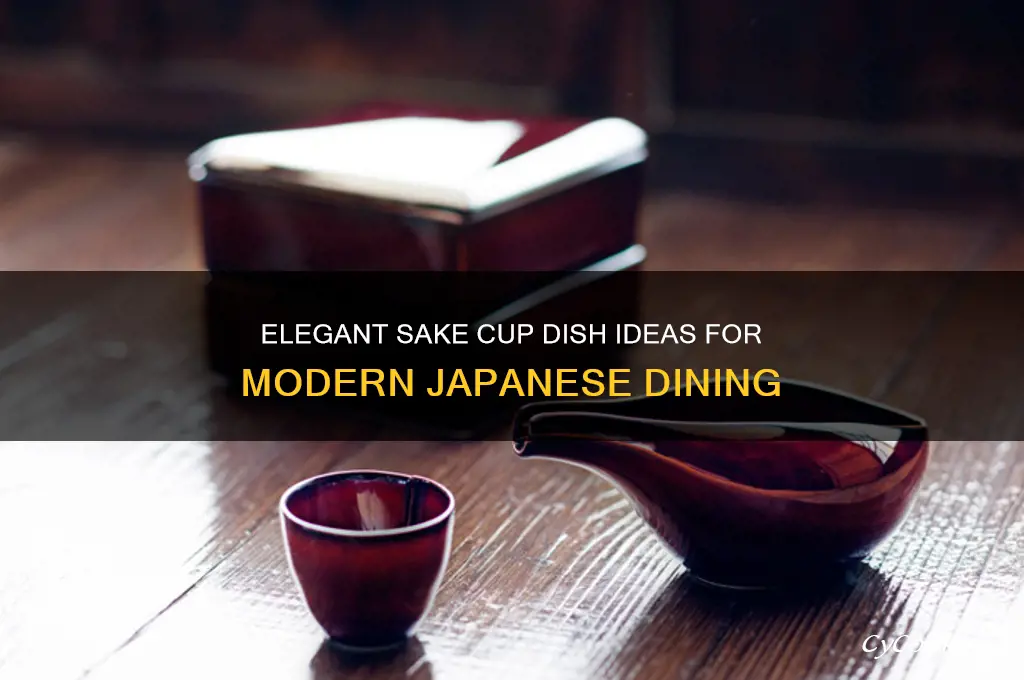 sake cup dish