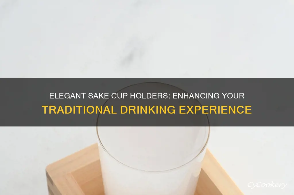 sake cup holder