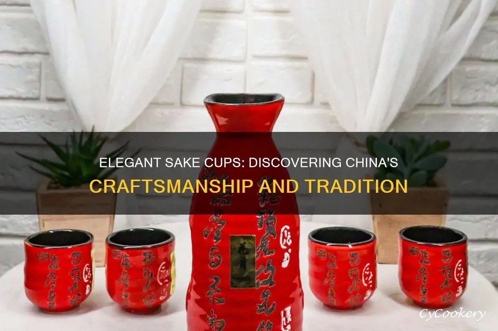 sake cup made in china
