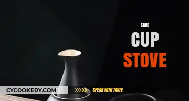 Sake Cup Stove: Creative DIY Cooking with Traditional Japanese Flair