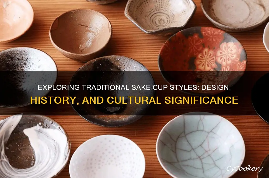 sake cup styles