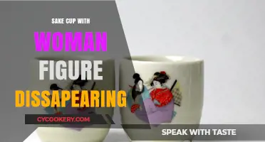 Vanishing Elegance: The Sake Cup's Disappearing Female Figure Mystery