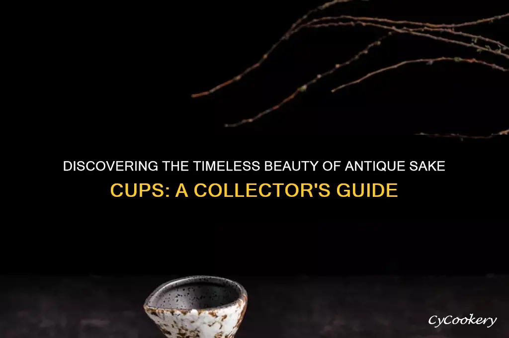 sake cups antique