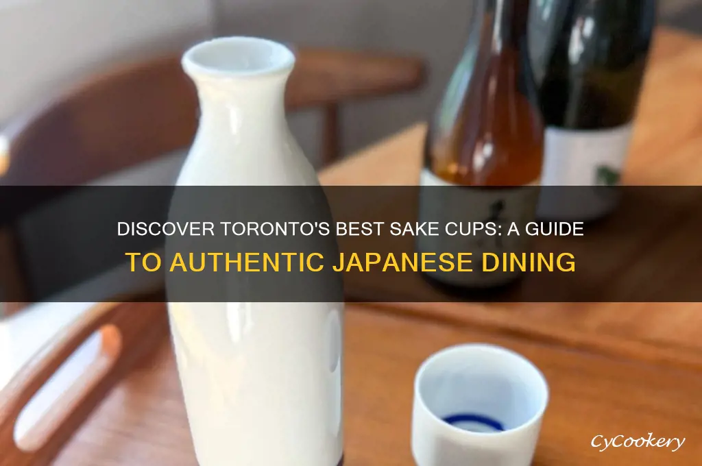 sake cups toronto