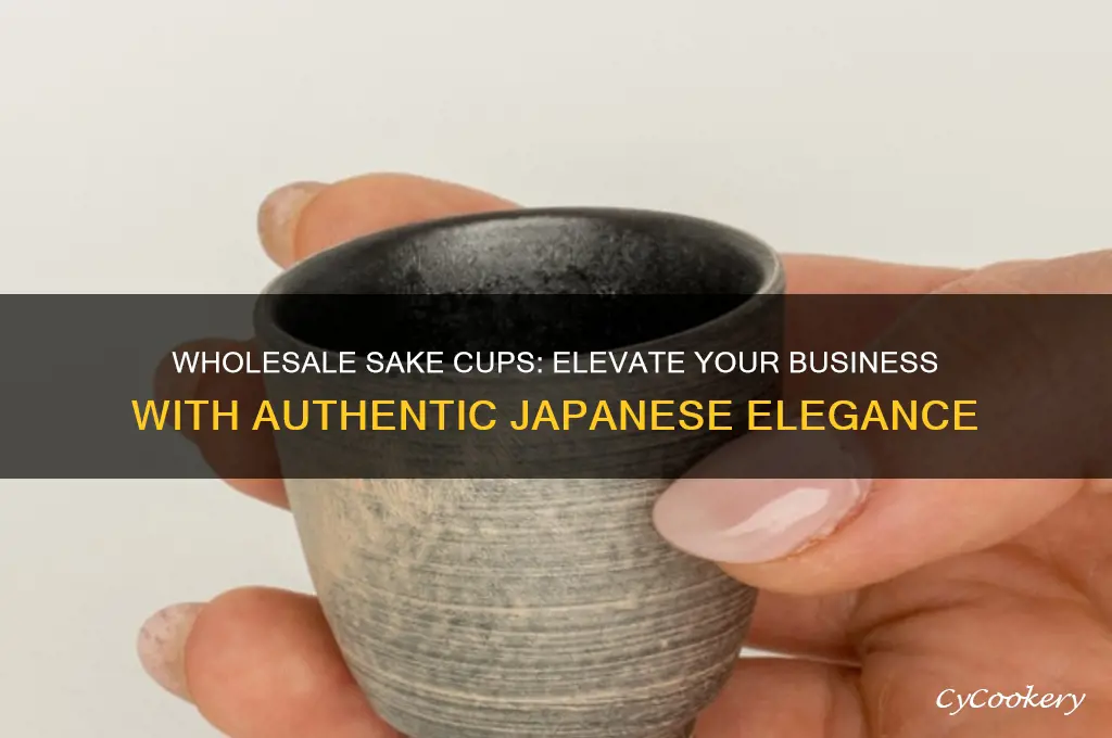 sake cups wholesale