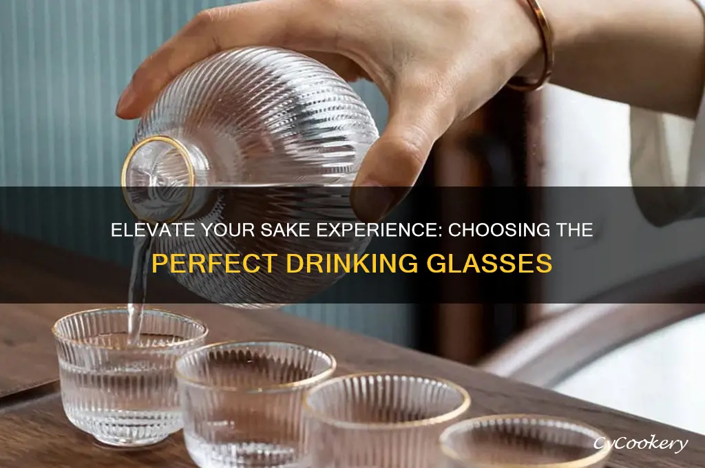 sake drinking glasses