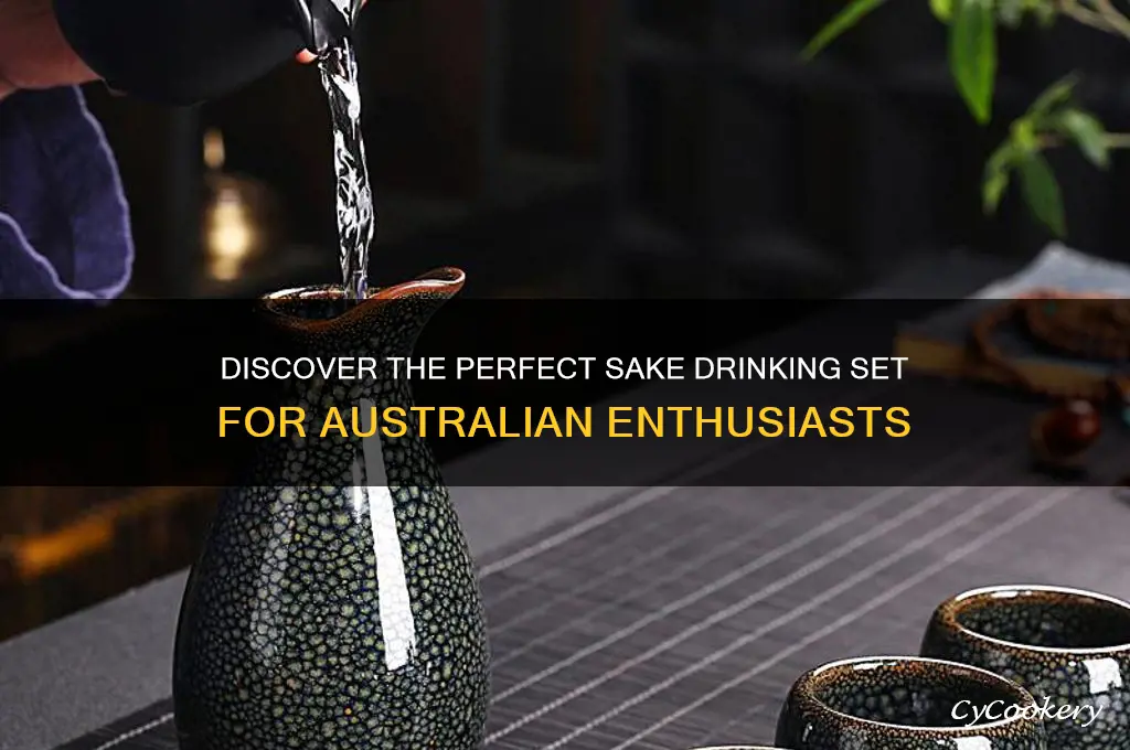 sake drinking set australia