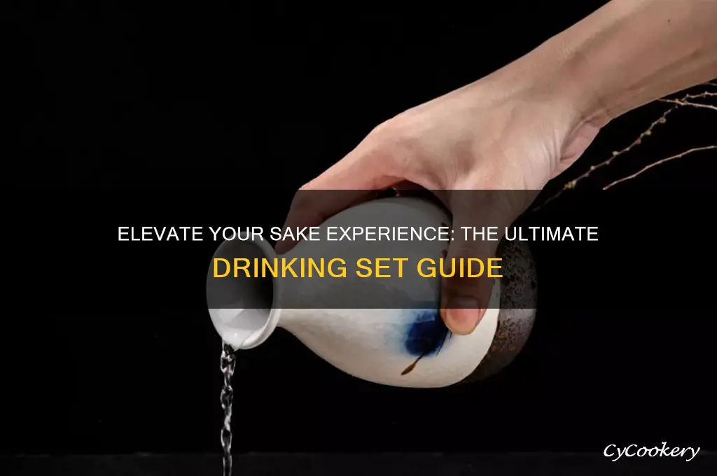 sake drinking set