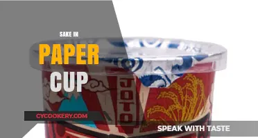 Sake in Paper Cups: Tradition Meets Modern Convenience