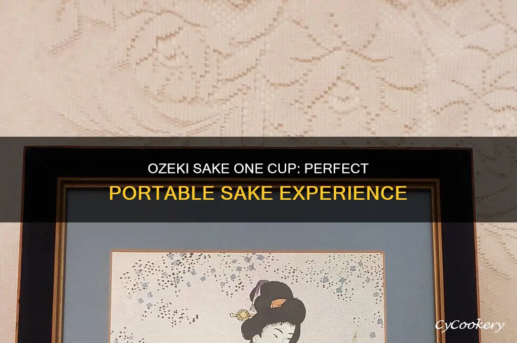 sake one cup ozeki
