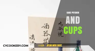 Elegant Sake Pitcher and Cups: Enhancing Your Japanese Dining Experience