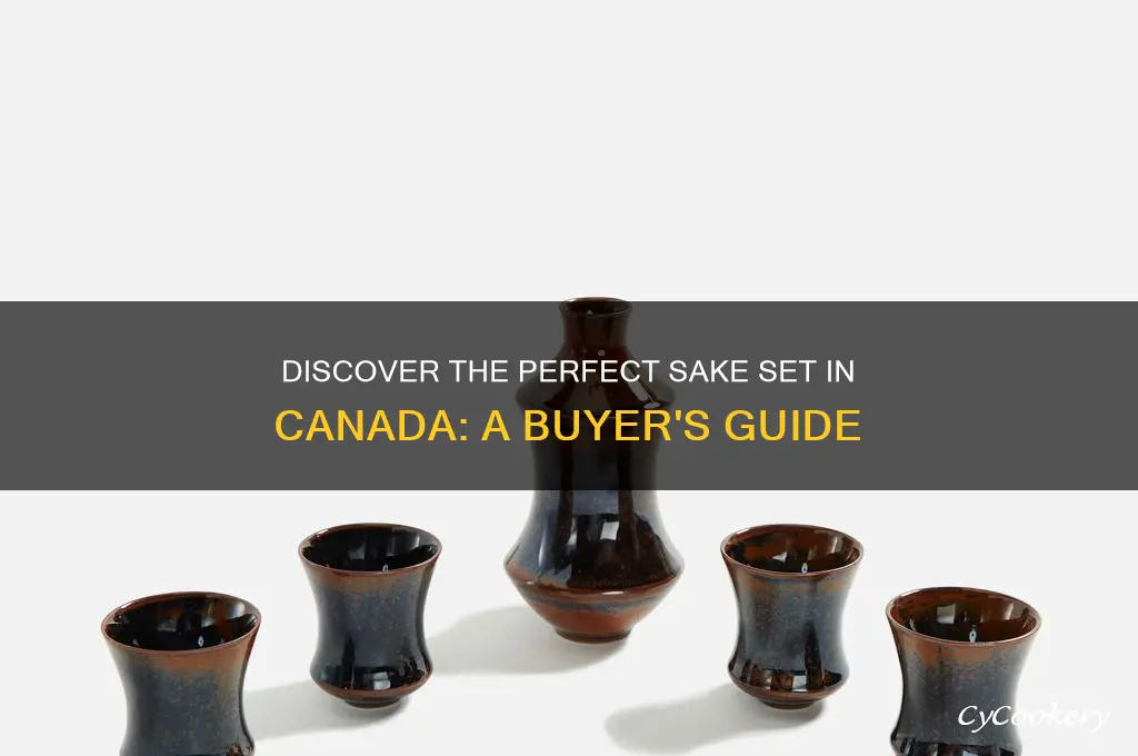 sake set canada