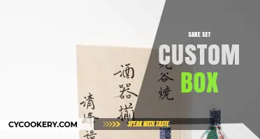 Elegant Sake Set Custom Box: Perfect Gift for Sake Enthusiasts
