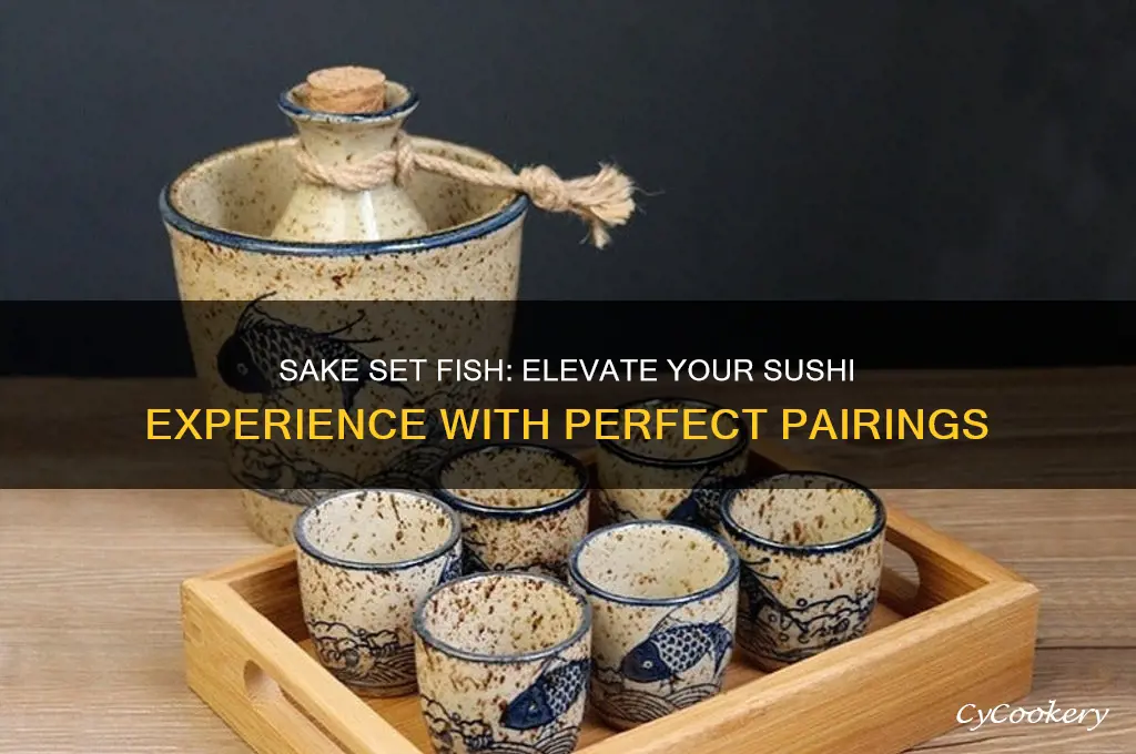 sake set fish
