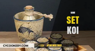 Elegant Sake Set Koi: Enhance Your Japanese Dining Experience