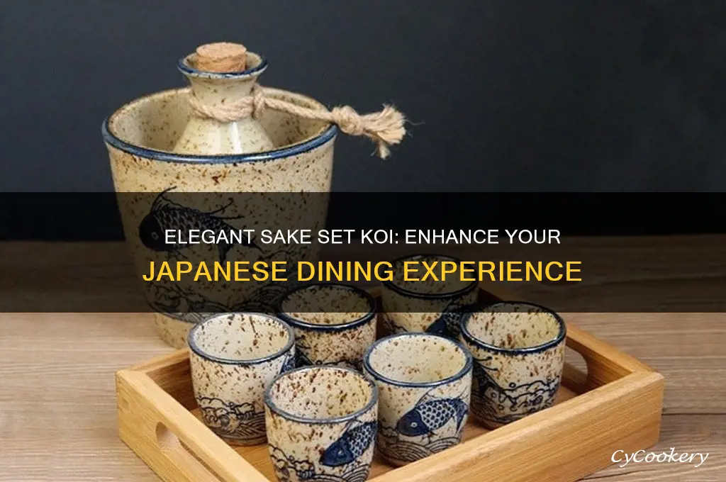 sake set koi