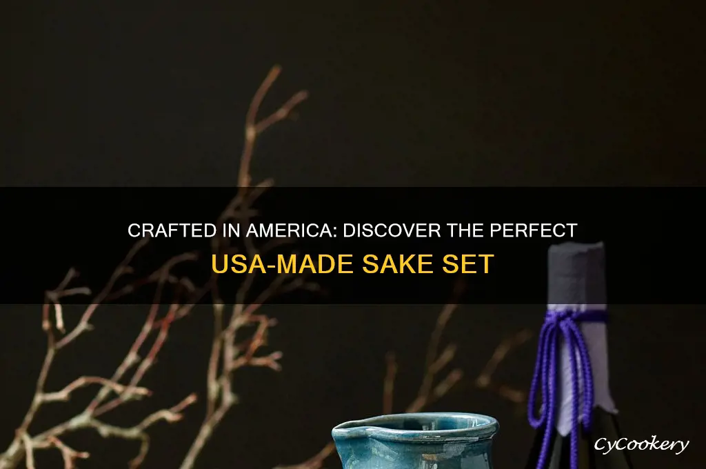 sake set made in usa