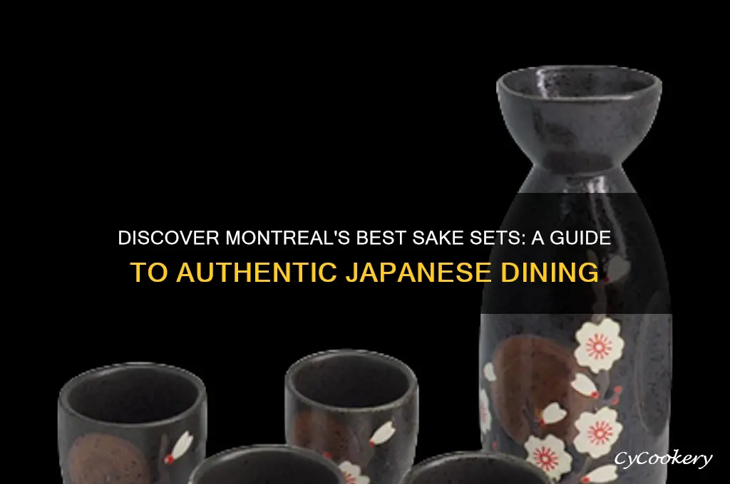 sake set montreal