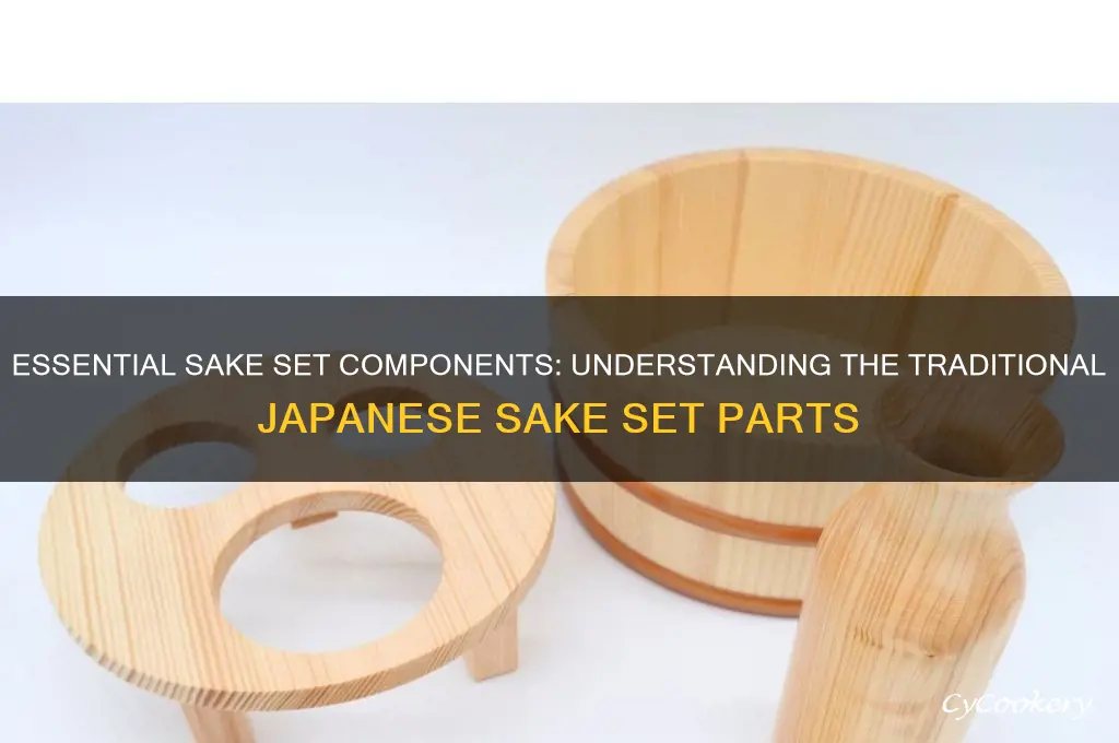 sake set parts