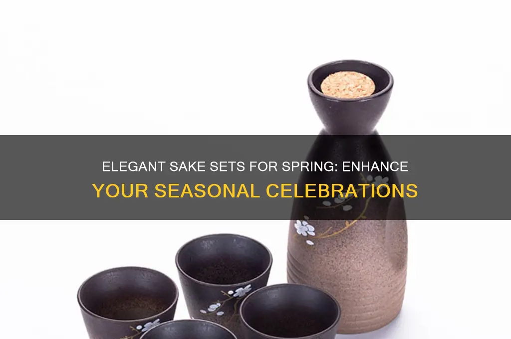 sake set spring