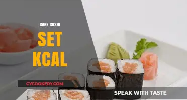 Sake Sushi Set Calorie Count: Balancing Flavor and Health