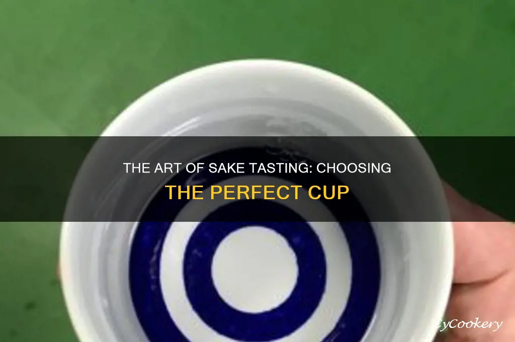 sake tasting cup