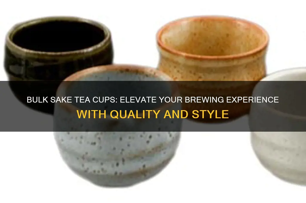 sake tea cup bulk