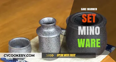 Elegant Mino Ware Sake Warmer Set: Perfect for Traditional Sake Enjoyment