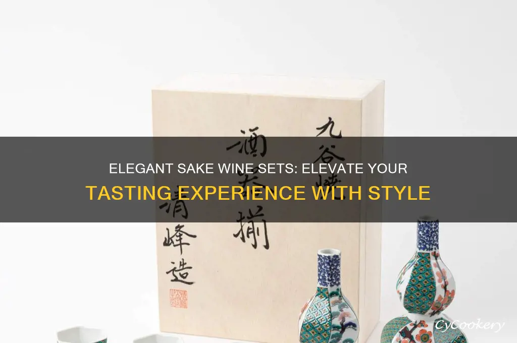 sake wine set