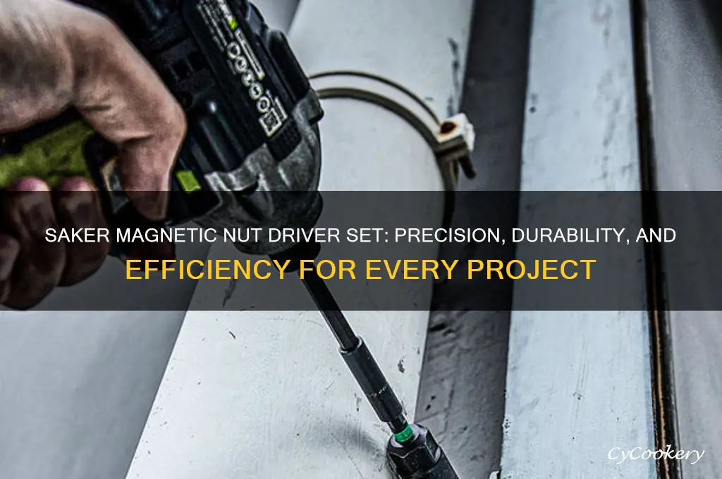 saker magnetic nut driver set