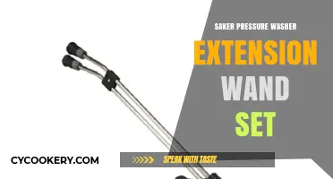 Saker Pressure Washer Extension Wand Set: Ultimate Cleaning Power & Reach