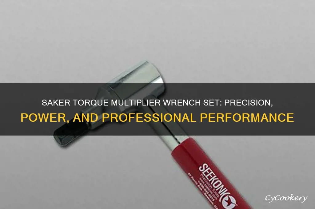 saker torque multiplier wrench set