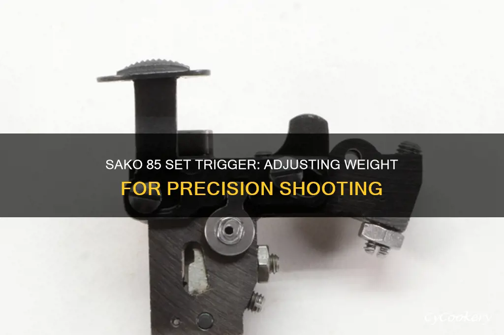 sako 85 set trigger weight