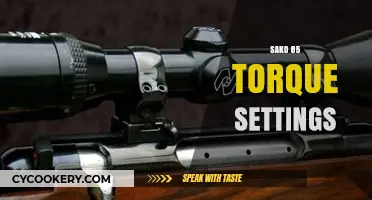 Optimal Sako 85 Torque Settings Guide for Precision Accuracy