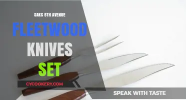 Saks 5th Avenue Fleetwood Knives Set: Elevate Your Culinary Experience