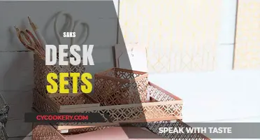 Elegant Saks Desk Sets: Organize Your Workspace in Style