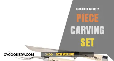 Elevate Your Dining Experience with Saks Fifth Avenue Carving Set